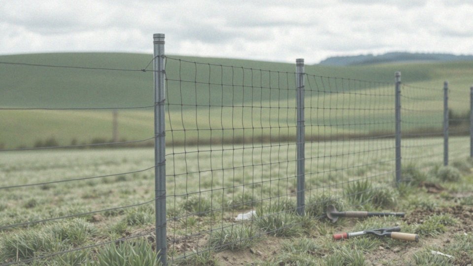Jakie błędy należy unikać przy naciąganiu siatki ogrodzeniowej?