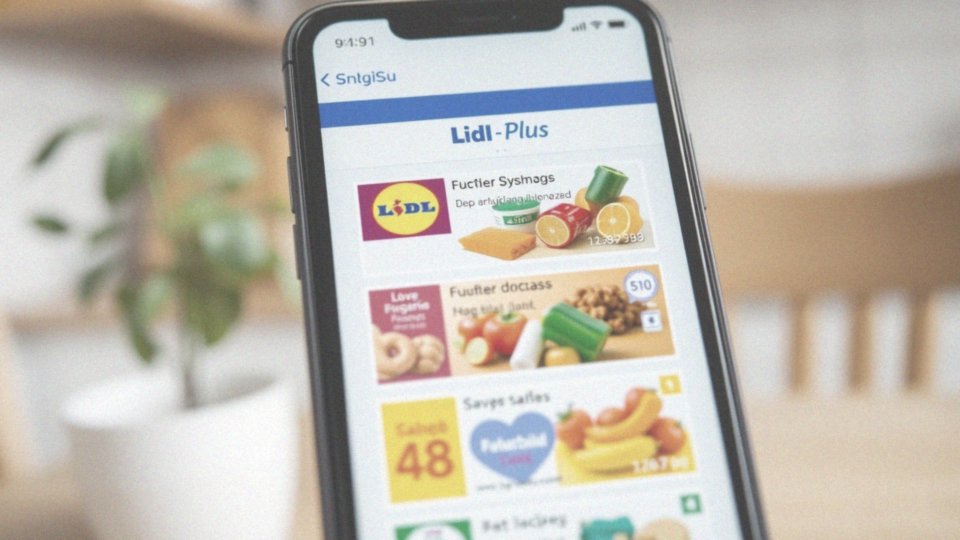 Jak przeglądać dostępne kupony w aplikacji Lidl?