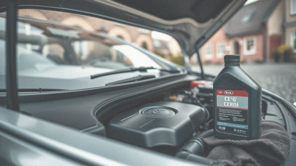 Jakie są opinie na temat olejów do KIA cee'd 1.6 CRDi 115 KM?
