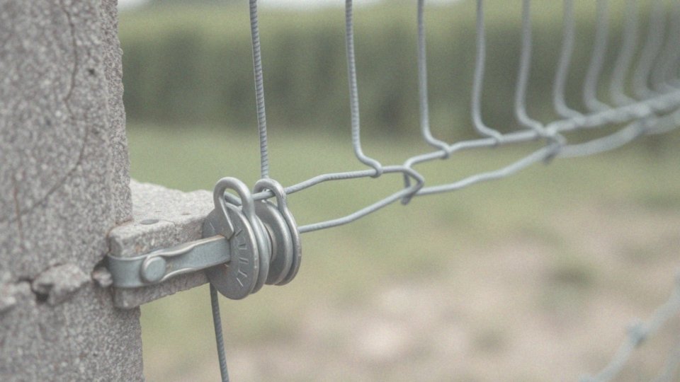 Jak przymocować siatkę ogrodzeniową do słupków?