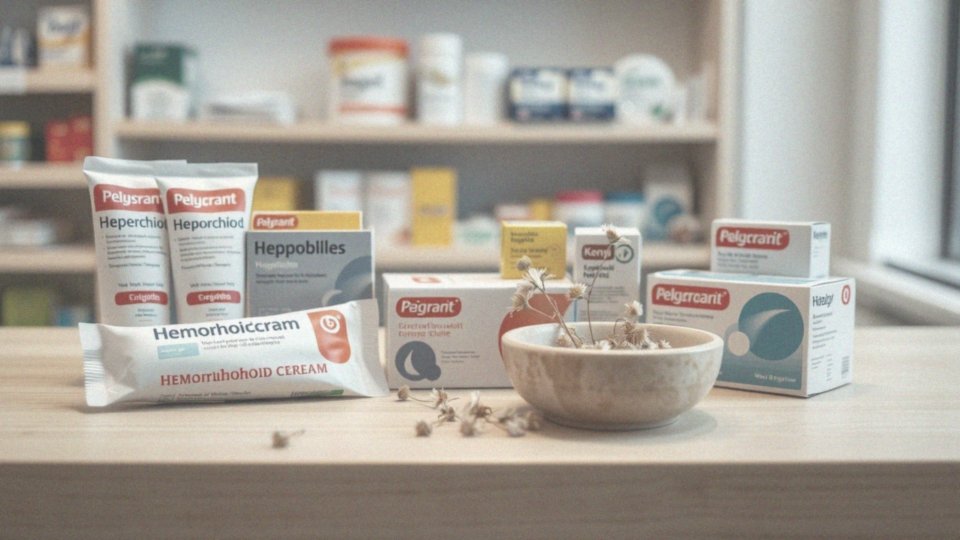 Jakie są metody farmakologiczne w leczeniu hemoroidów?