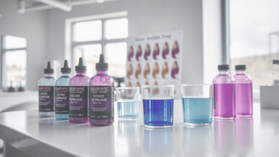 Jakie odcienie można neutralizować za pomocą tonera Color Sync?