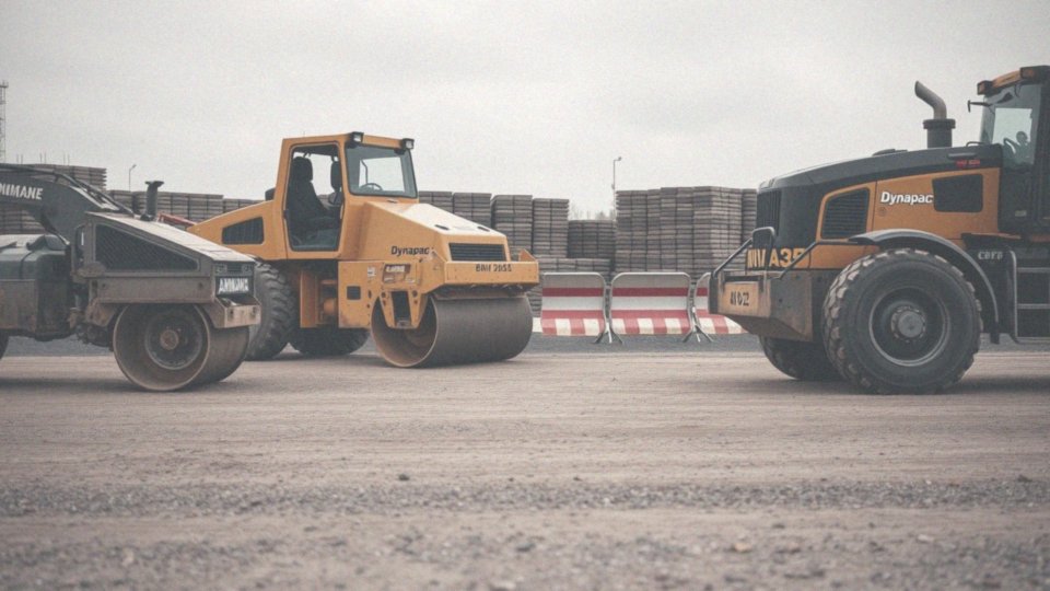 Jakie są szczegółowe ciężary walców drogowych o różnych modelach?